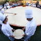 Lebanese chefs work to beat Israel's record for largest bowl of hummus, unaware that now it's all made in Virgnia, anyway